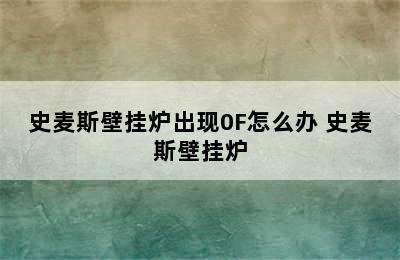 史麦斯壁挂炉出现0F怎么办 史麦斯壁挂炉